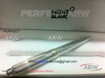 Perfect Replica Montblanc Meisterstuck Stainless steel Ballpoint Pen AAA